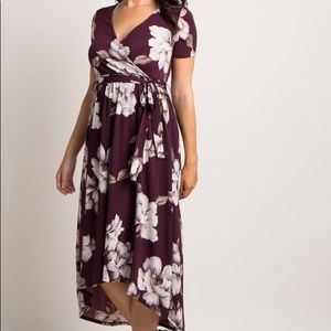 Pinkblush Maternity high low dress